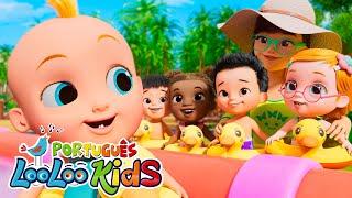 Cinco patinhos - Canções infantis para crianças - LooLoo Kids Português | Músicas Infantis