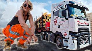 TRUCKER VLOGGER LOGGER - A Truckergirl Adventures #trucker #truck  #stobart