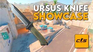 Ursus Knife | Counter-Strike 2 | Showcase + Animation on Source 2 Engine