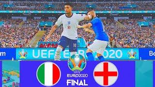 Italy v England UEFA Euro 2020 Final PES 2021