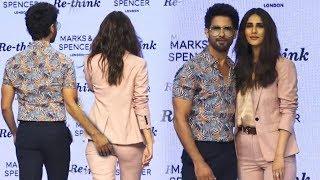 Shahid Kapoor and Vani Kapoor Ramp Walk on Marks and Spencer Spring Summer Collection 2019