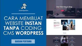 Cara Membuat Website Instan dengan CMS Wordpress - Instalasi