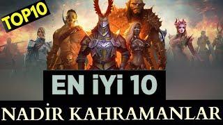 RAID: Shadow Legends - EN İYİ NADİR KAHRAMANLAR! TOP10