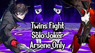 Solo Joker vs the Twins (Arsene Only, Merciless) - Persona 5 Royal