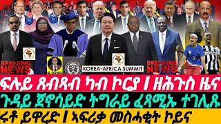 @gDrar Jun05 ሓድሽ ፍጻሜታት ዋዕላ ኮርያ I ጉዳይ ጀኖሳይድ ፈጻሚኡ ተገሊጹ I Korea-Africa Summit & Superpower Rivalry