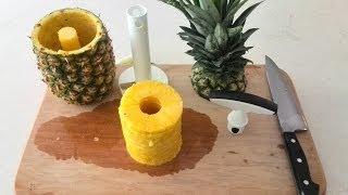 How to Use a Pineapple Corer