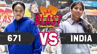 B-Girl 671 vs. B-Girl India | 1v1 B-Girl Final Battle | Outbreak Europe 2022
