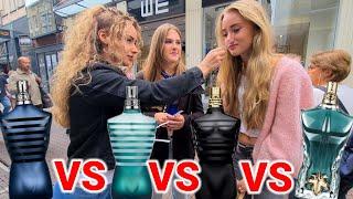 Women React to Jean Paul Gaultier Le Male, Le Male Le Parfum, Ultra Male & Le Beau  Street Battle