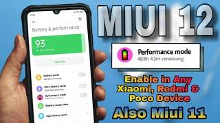 MIUI 12 FIX Battery Draining Issue | Enable Hidden MIUI 12 Battery Booster