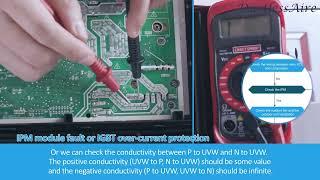 #How To Inverter Ac Error Code P0 P4#howto