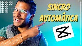 SINCRONIZA tu AUDIO Y VIDEO de forma AUTOMÁTICA | TUTORIAL: CAPCUT COMPUTADORA