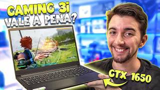 NOTEBOOK GAMER com GTX 1650 VALE A PENA em 2024? Lenovo Gaming 3i