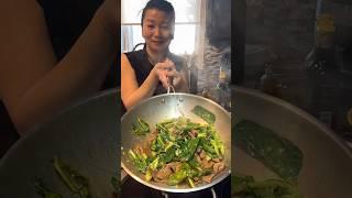 Stirred Fried Beef With Gailan | Ly Cooks