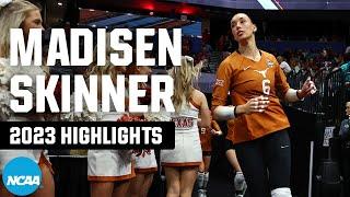 Madisen Skinner 2023 NCAA volleyball tournament highlights | MOST OUTSTANDING PLAYER