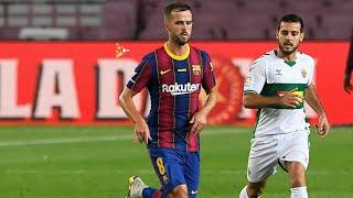 Miralem Pjanić Debut for Barcelona 1080p HD