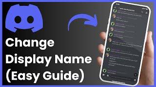 How to Change Display Name on Discord on Mobile !