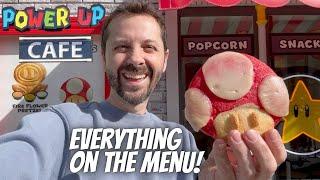 Power Up Cafe at Universal Studios Hollywood - Trying Everything on the Menu!