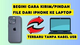 Cara Kirim file dari iphone ke laptop tanpa usb