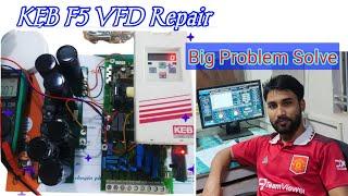 How To KEB F5 VFD Repair & VFD IGBT Check /VFD KEB F5 Power Problem Solve #electronics_lab_solution