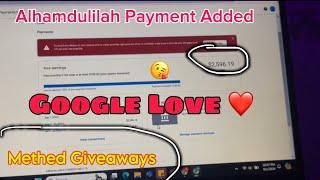 Alhamdulilah Payment Added From My Method | Google Adsense Loading Methed | ADI RAO