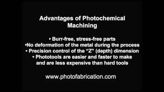 Photofabrication Engineering - Experts on Photochemical Machining