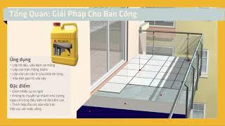 Tổng Quan Giải Pháp Chống Thấm Cho Ban Công (Sika Thế Vũ 0918.301.308)