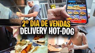 UM DIA DE TRABALHO NO NOSSO DELIVERY DE HOT-DOG