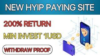 New Hyip Paying Site | Hyip Investment Website 2022