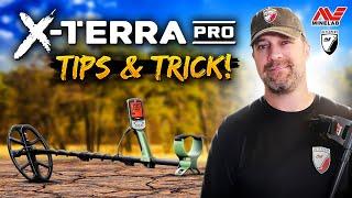 Minelab X-Terra Pro - Tips & Tricks REVEALED