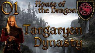 House of the Dragon #1 - The Story Begins! | CK2 AGOT - Targaryen Dynasty