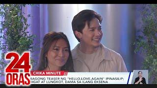 Senti feels na mga eksena sa teaser ng "Hello, Love, Again"; Seventeen,... atbp. | 24 Oras