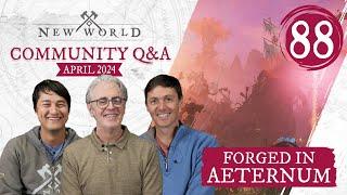 New World: Forged in Aeternum - Community Q&A (April 2024)