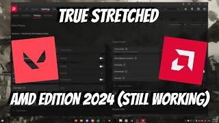 VALORANT TRUE STRETCHED AMD (STILL WORKING IN 2024, NO WINEXP)