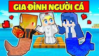 NẾU NHƯ TÔ GÀ ĐƯỢC NHẬN NUÔI BỞI GIA ĐÌNH NGƯỜI CÁ TRONG MINECRAFT*TÔ GÀ NHẬN NUÔI