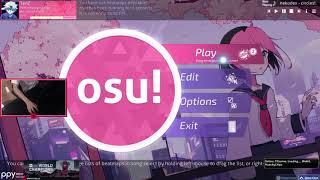 SEN Tenz playing a little bit of osu!