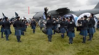 The pipers at RIAT-2016, part 2 / Волынщики на RIAT-2016, часть 2