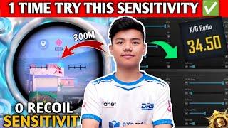 UPDATE 3.5 DRSDELTA SENSITIVITY 2024 (No Recoil) | PUBG MOBILE BEST SENSITIVITY 2024