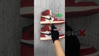 Real Vs Fake Lost & Found Jordan 1 #sneakerhead #sneakers #viral