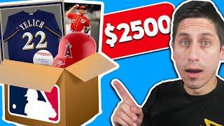 $2,500 MLB MYSTERY BOX!! AUTHENTIC SIGNED JERSEY BY MVP!!