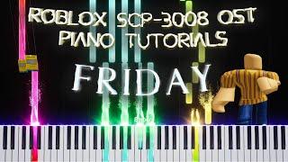 SCP-3008 OST: Friday Theme (Piano Tutorial)