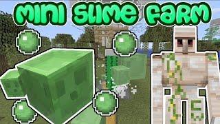 MINI AUTO SLIME FARM | Easy Minecraft Tutorial!