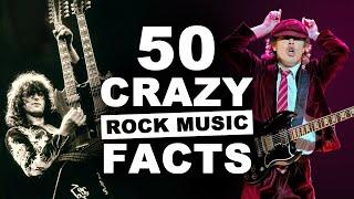 50 Crazy Facts About Rock Music Everyone Should Know!