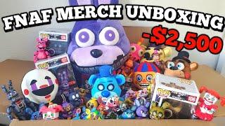 I Spent $2,500 on a FNaF Mystery Box | FNAF FUNKO MERCH UNBOXING