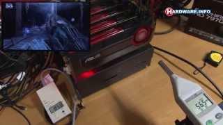 AMD Radeon HD 7970 Quad CrossfireX - Full 3DMark run - power - noise