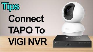 TPLINK - How to Setup Connect Wireless Camera with VIGI NVR