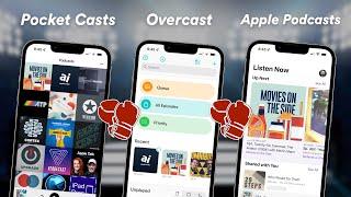 iPhone Podcast App Showdown: Overcast vs Apple Podcasts vs Pocket Casts