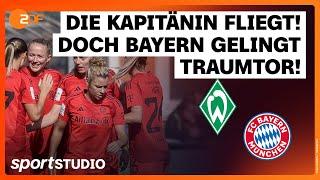 SV Werder Bremen – FC Bayern München | Frauen-Bundesliga, 4. Spieltag Saison 2024/25 | sportstudio