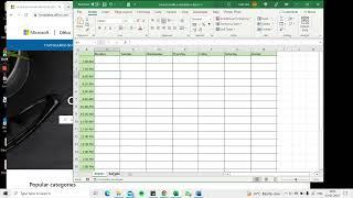 How to make a schedule in Excel