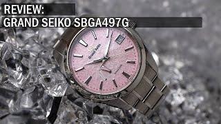 Review: Grand Seiko Heritage SBGA497G 'Pink Snowflake'