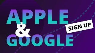 Sign in with Apple and Google using Flutter